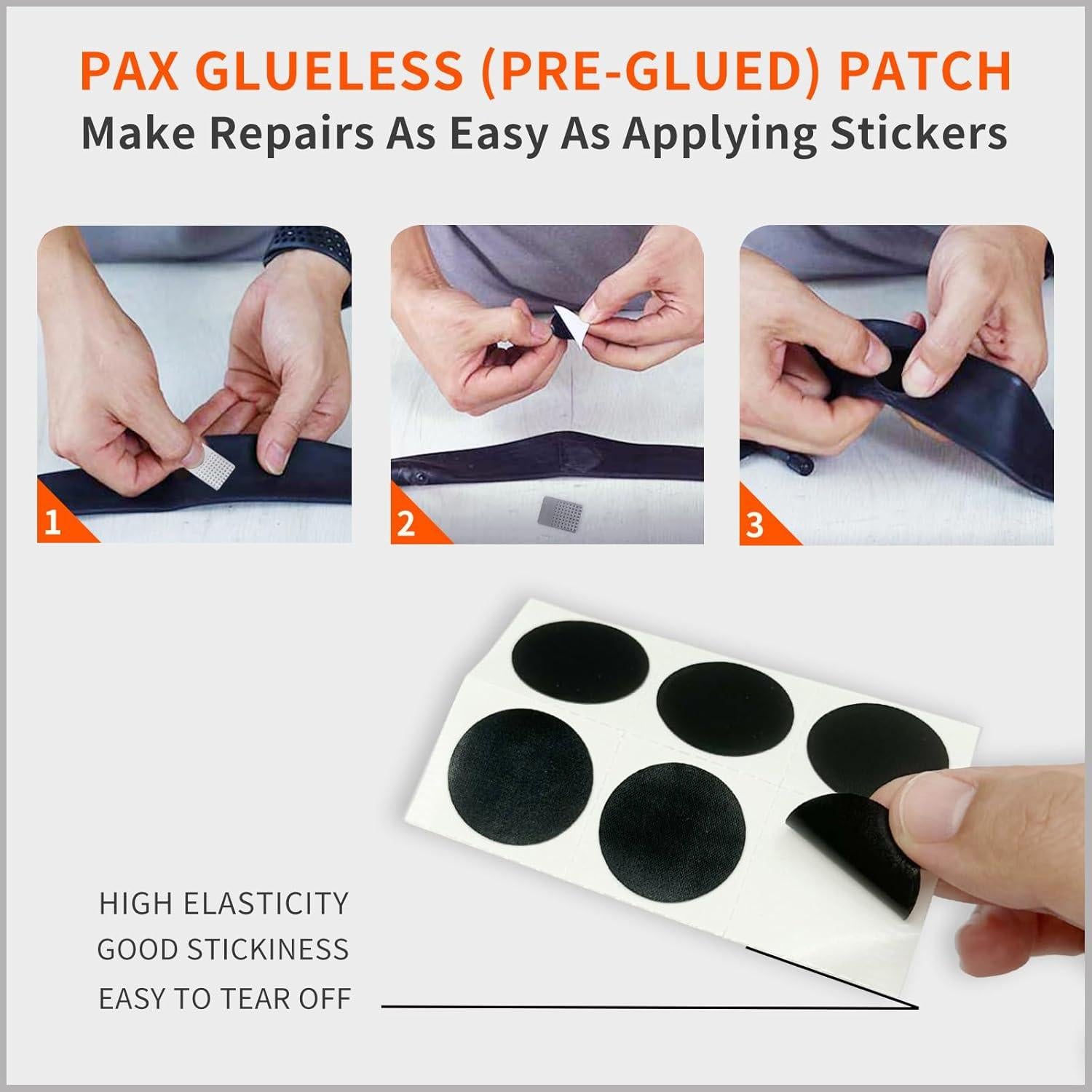 Kit de Parche PAX 14 Piezas para Reparación de Neumáticos