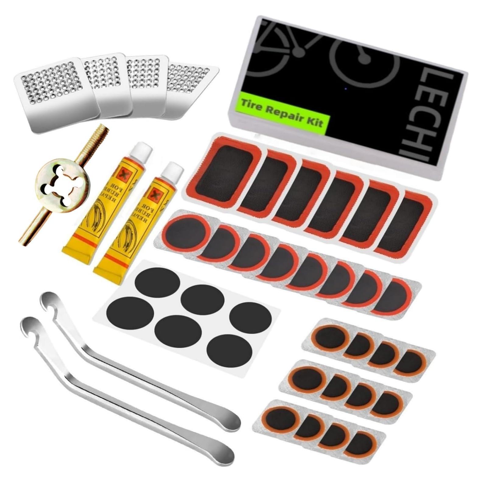 Kit de Reparación de Neumáticos LECHI LC-0006 40 Piezas