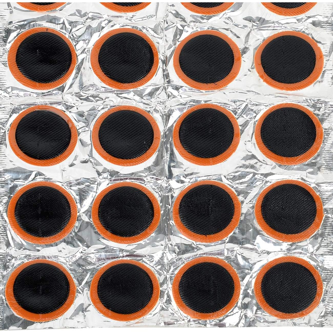 Parche de Neumático de Bicicleta TinLeJa 25mm - 96 Piezas