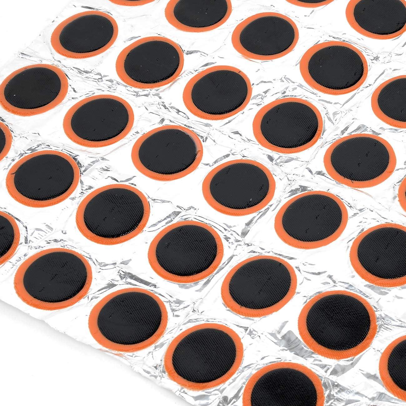 Parche de Neumático de Bicicleta TinLeJa 25mm - 96 Piezas