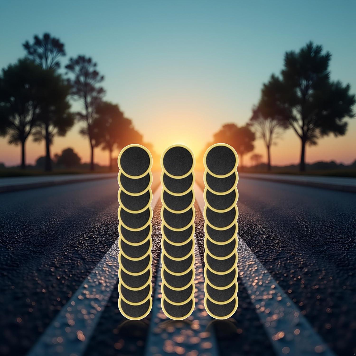 Kit de 30 Parches de Reparación Sin Pegamento Zhuluck para Bicicletas