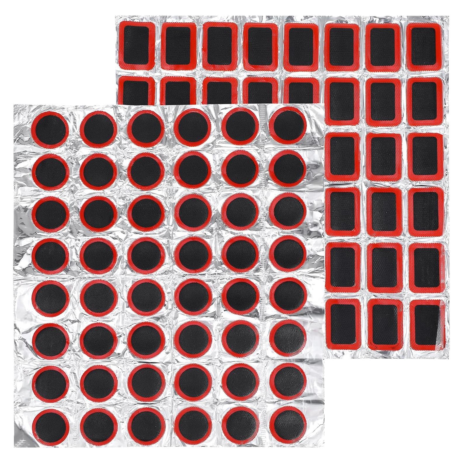 Kit de 96 Parches de Neumático Bruislard para Bicicleta