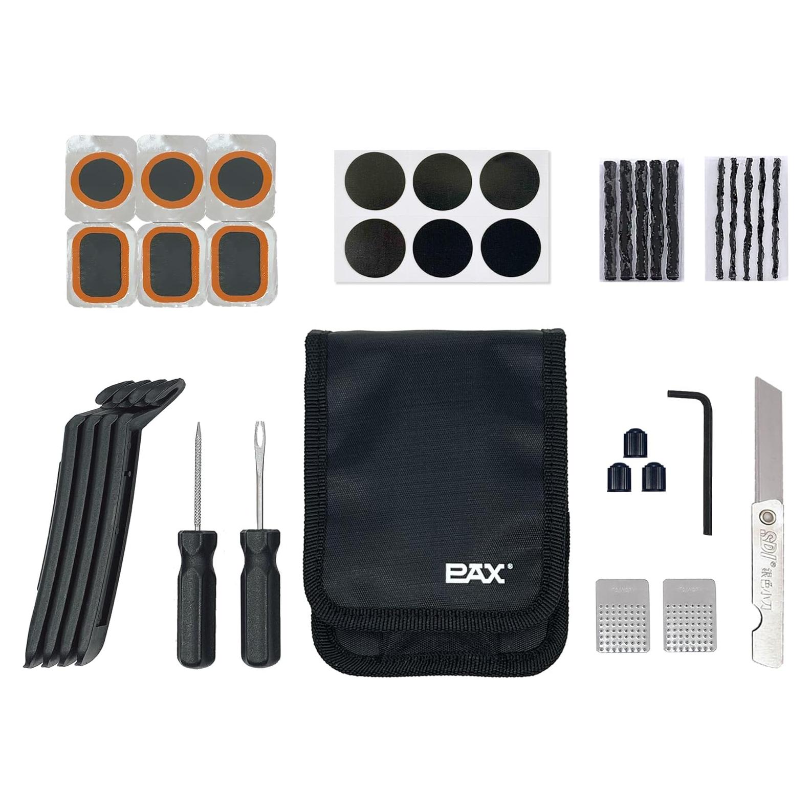 Kit de Herramientas para Reparación de Neumáticos PAX 36 Pcs