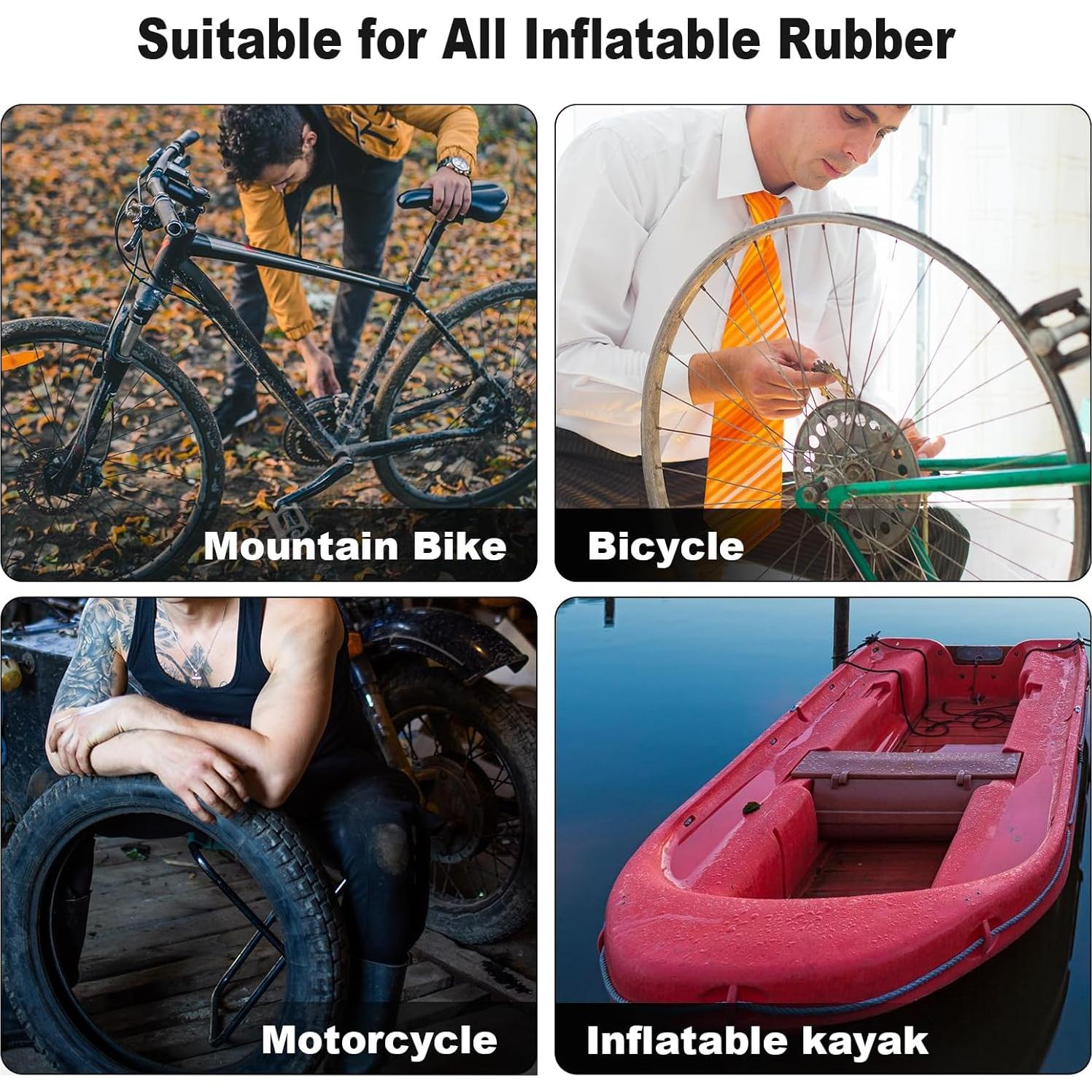 Kit de Reparación de Llantas BOXOB, 30 Piezas, Parche y Raspadores