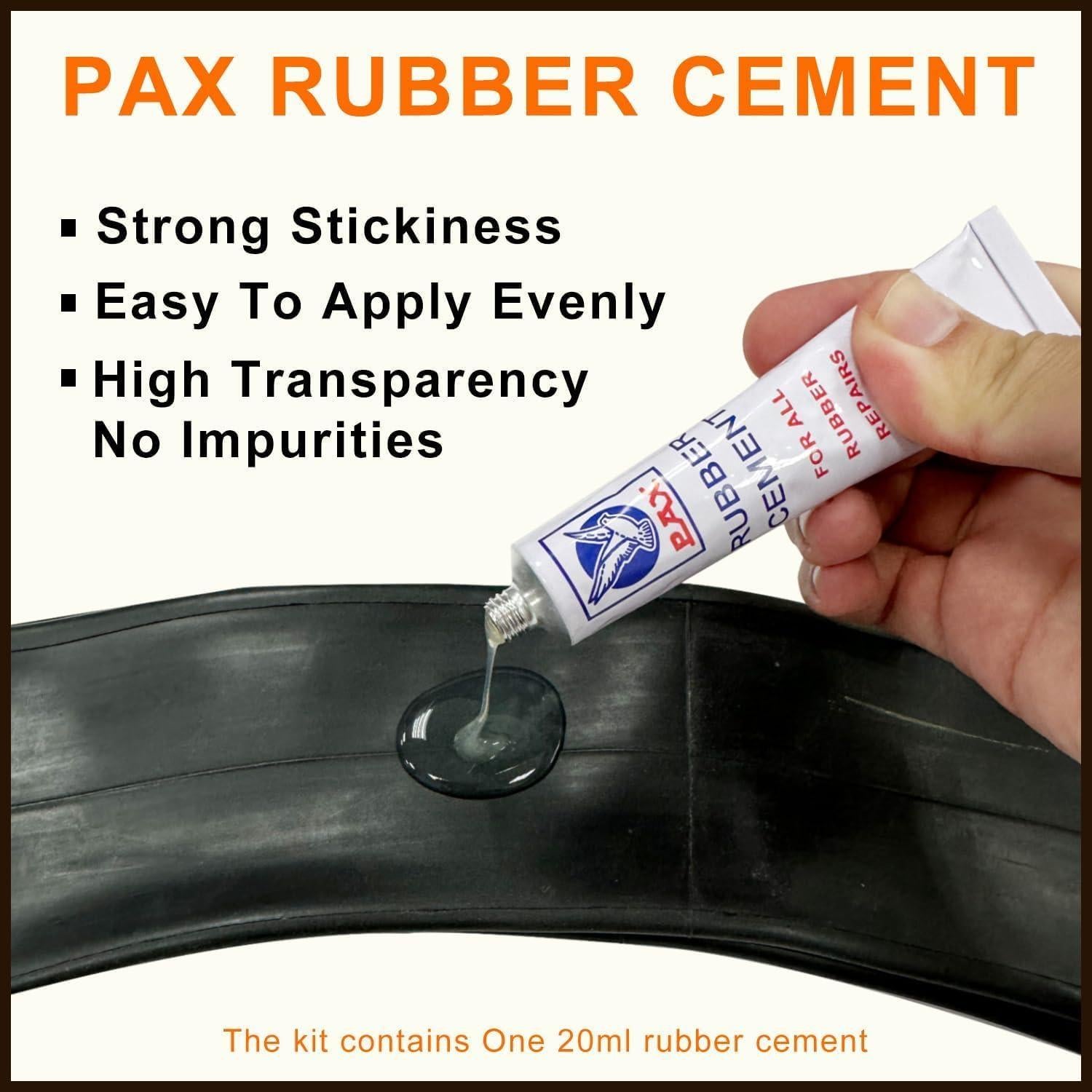 Kit de Reparación de Neumáticos PAX 24 Pcs 34x52mm Ovalados