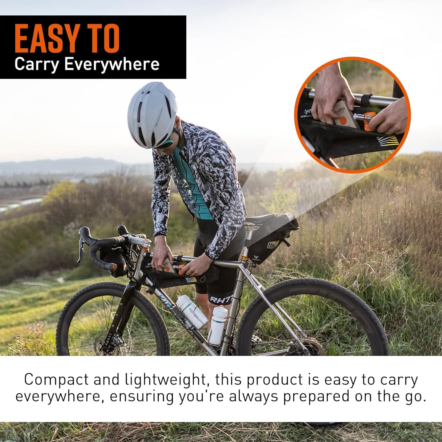 Kit de Parcheo Tubolito Flix 5 Parches Grandes y 5 Pequeños