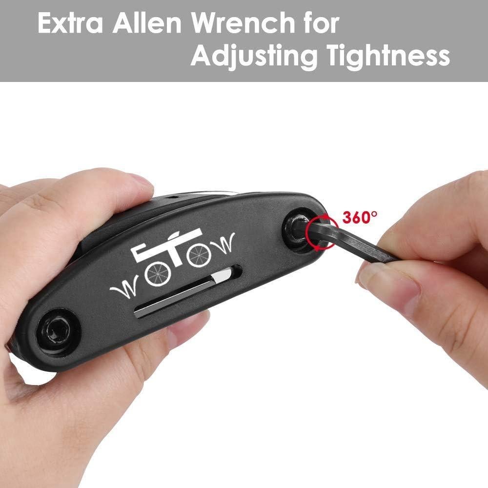 Kit de Herramientas WOTOW 16 en 1 para Bicicletas - Acero de Cromo-Vanadio