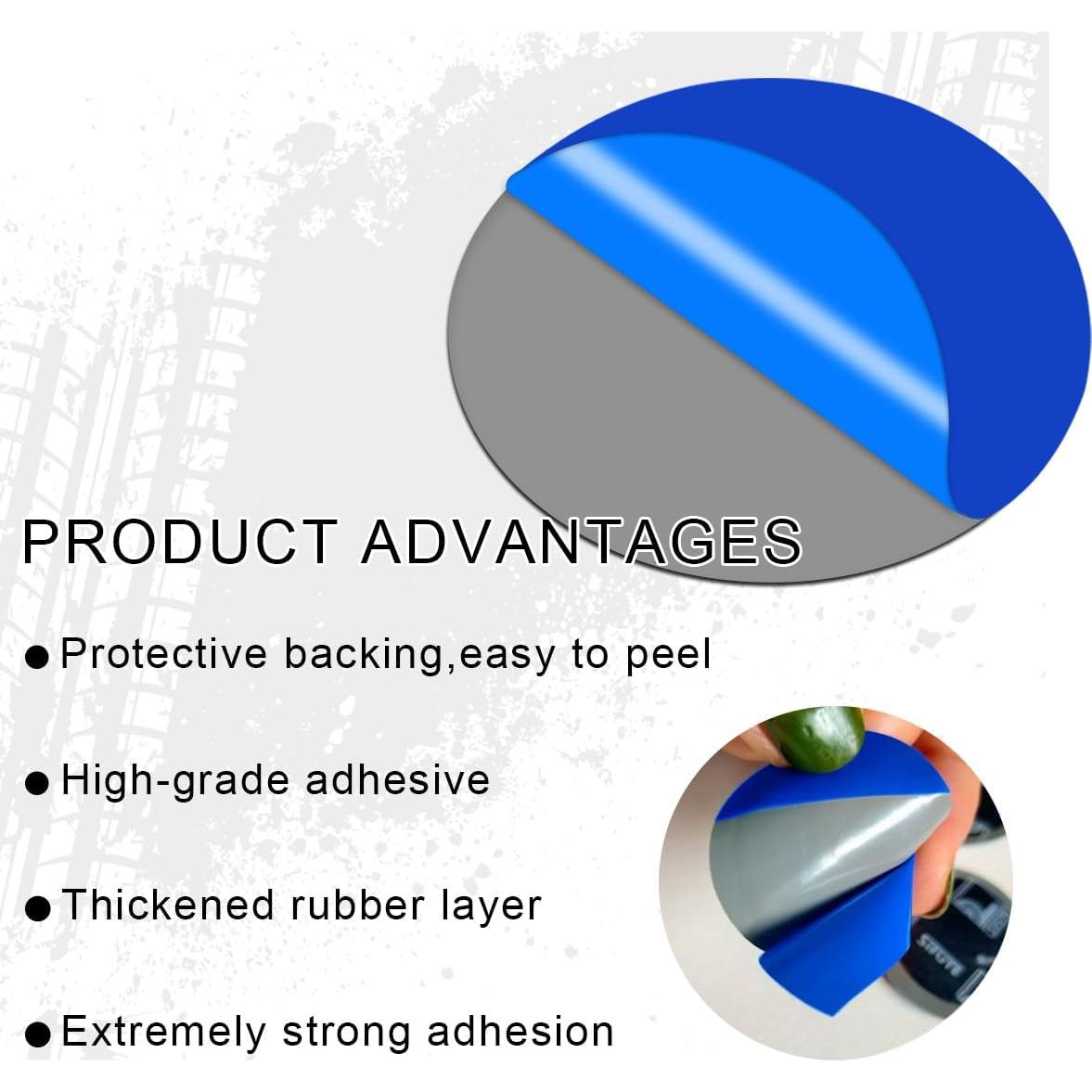 Kit de Parches de Reparación de Neumáticos SHMZK 90 PCS