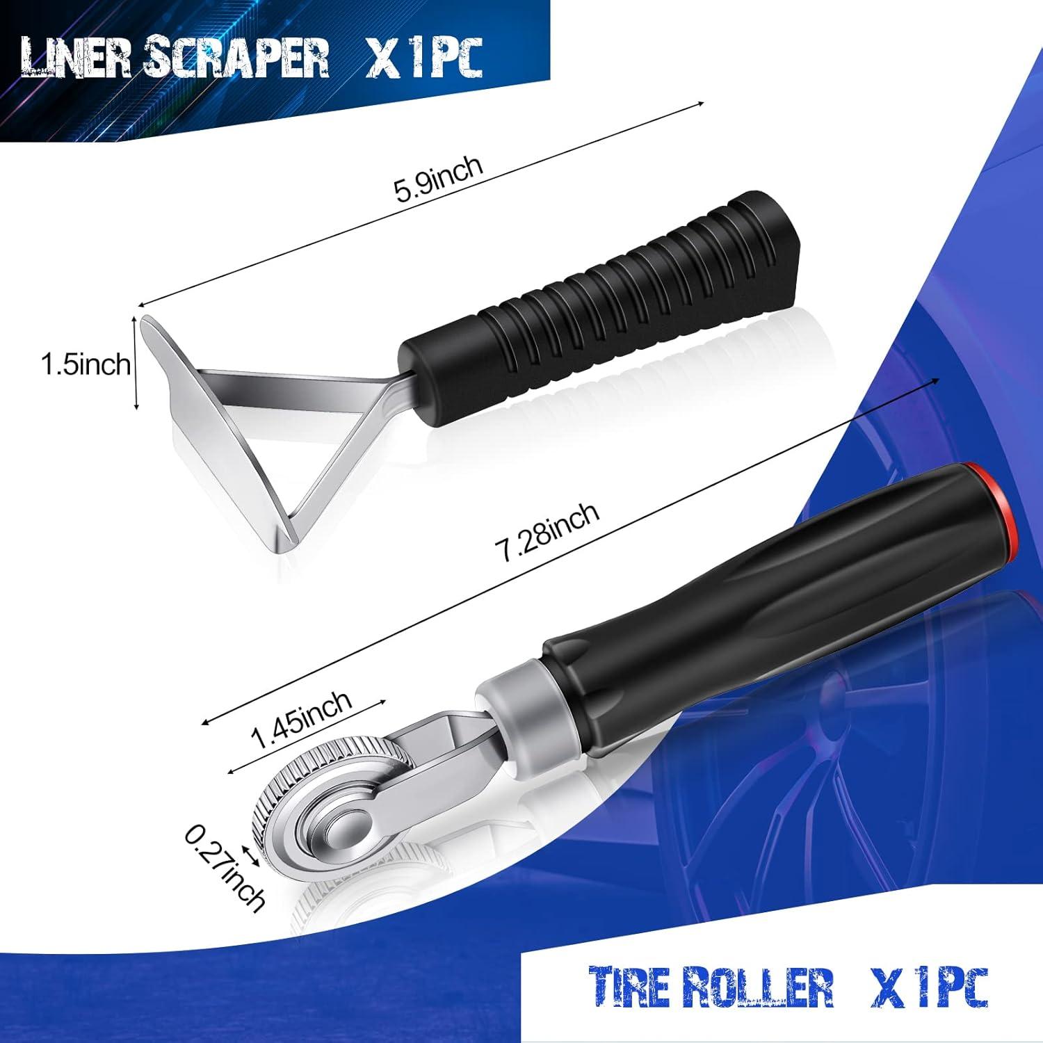 Kit de Parches para Neumáticos Tallew 90 Piezas 32-58 mm