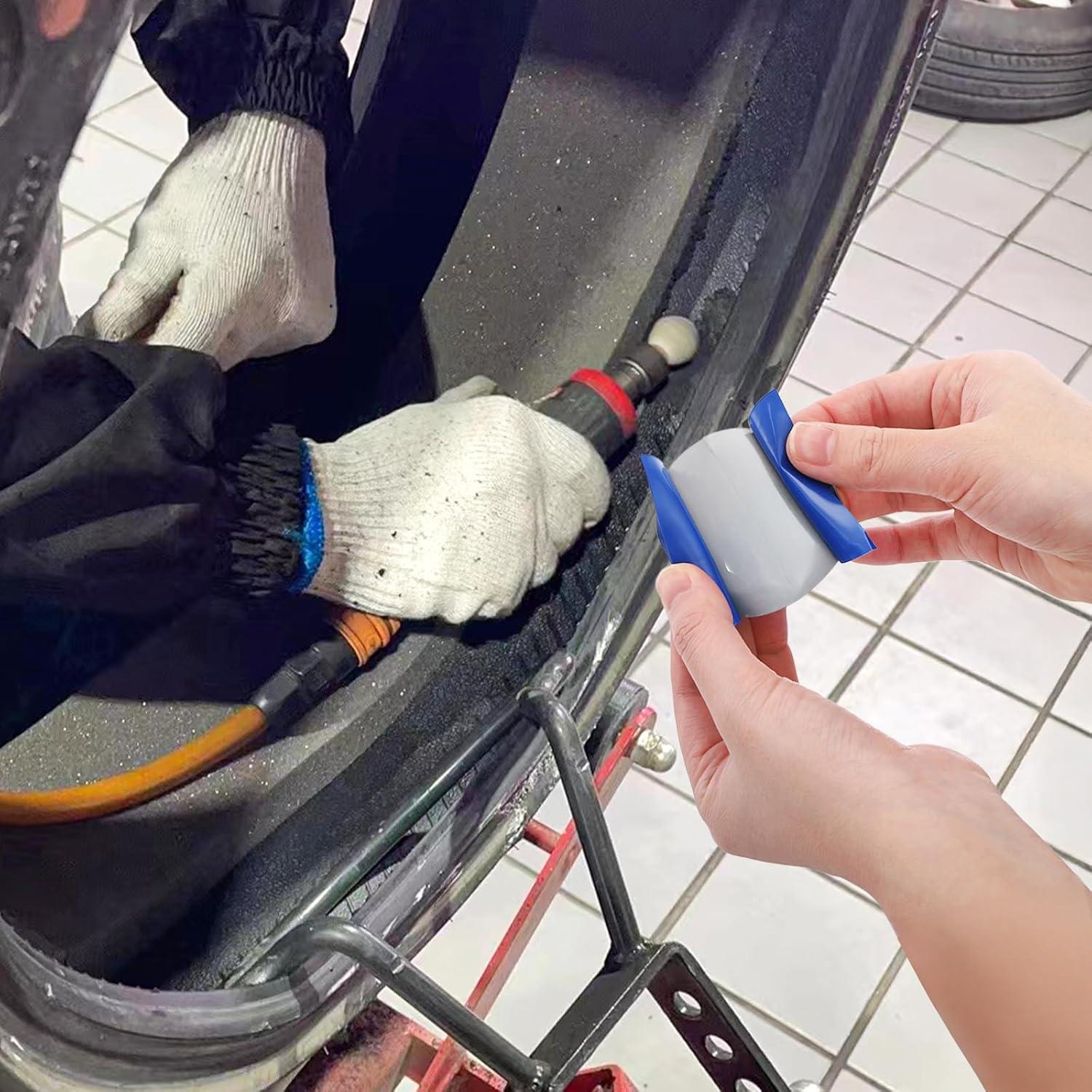 80 Parches de Reparación de Neumáticos Acshio 58mm Caucho