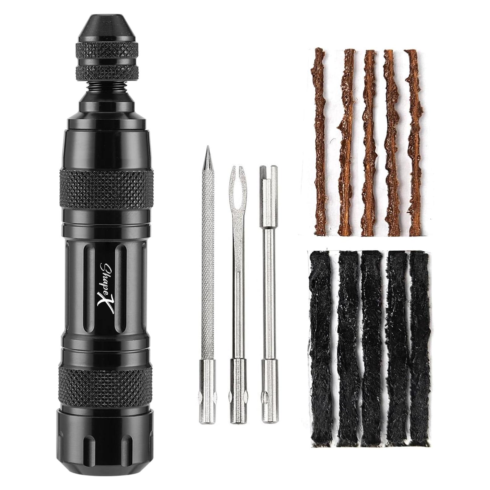 Kit de Reparación Neumáticos Tubeless ShapeX BR-Kit - 8 Tiras Bacon