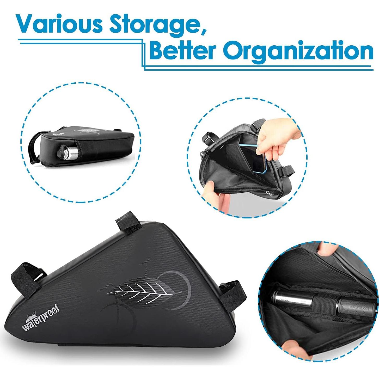 Kit de Reparación de Neumáticos de Bicicleta WOTOW 11 en 1