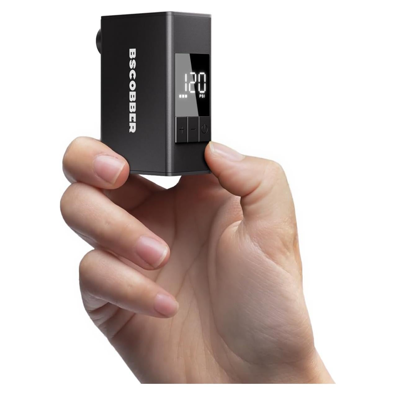 Bomba de Bicicleta Eléctrica BSCOBBER A3S 120PSI Mini Portátil