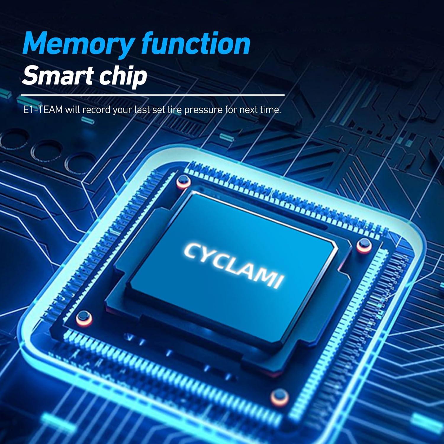 Bomba de Aire Eléctrica CYCLAMI E1 Mini 120PSI Recargable