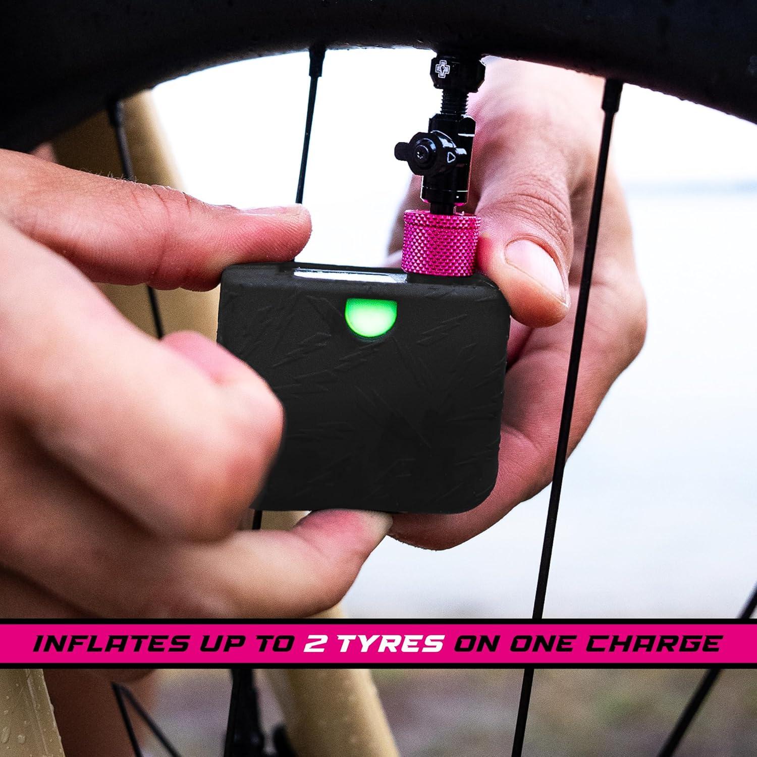 Inflador Eléctrico Mini Muc-Off Airmach 100psi Recargable