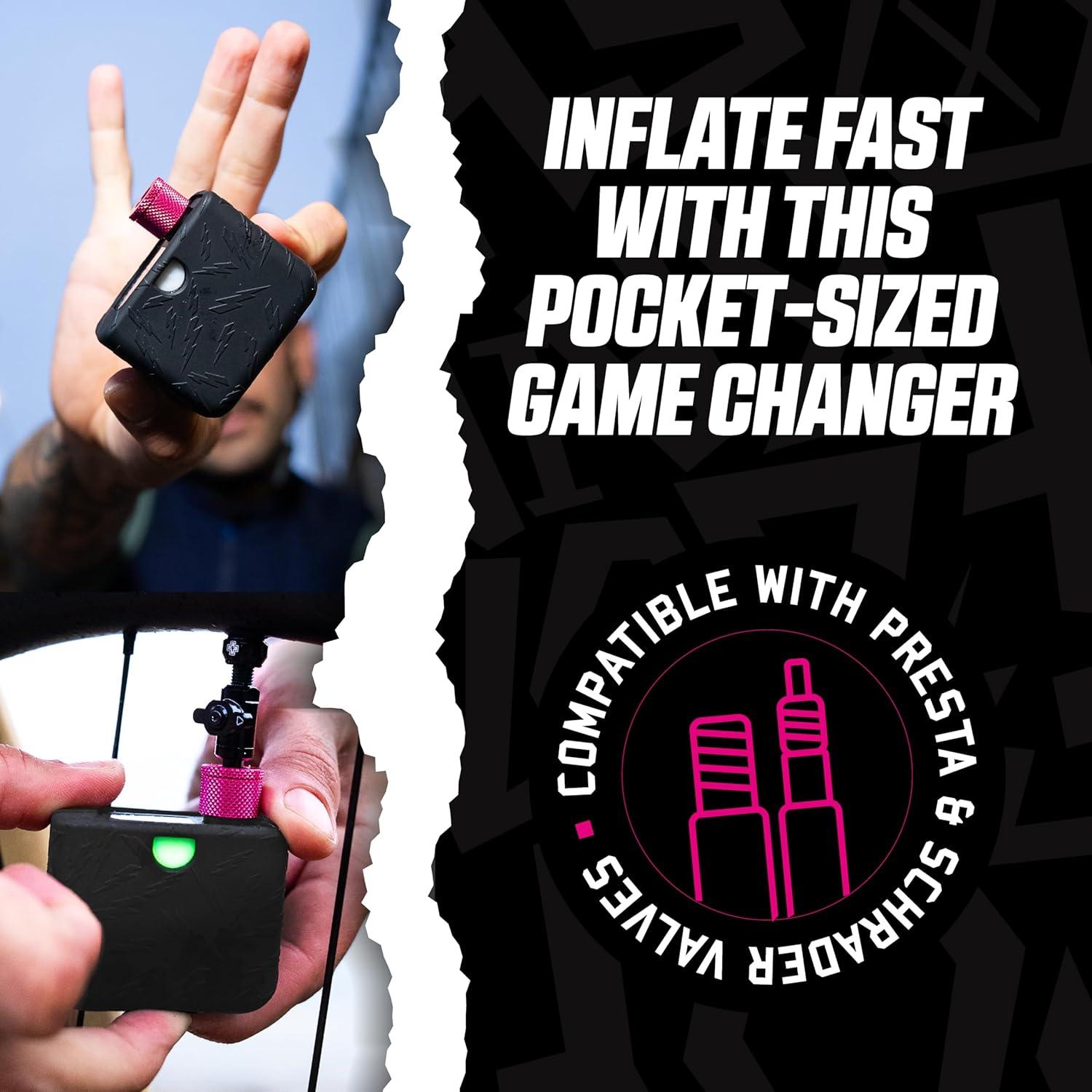 Inflador Eléctrico Mini Muc-Off Airmach 100psi Recargable