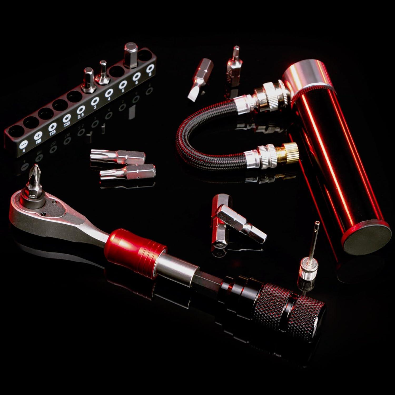 Kit de Herramientas Multifuncional WINFAVO con Mini Bomba