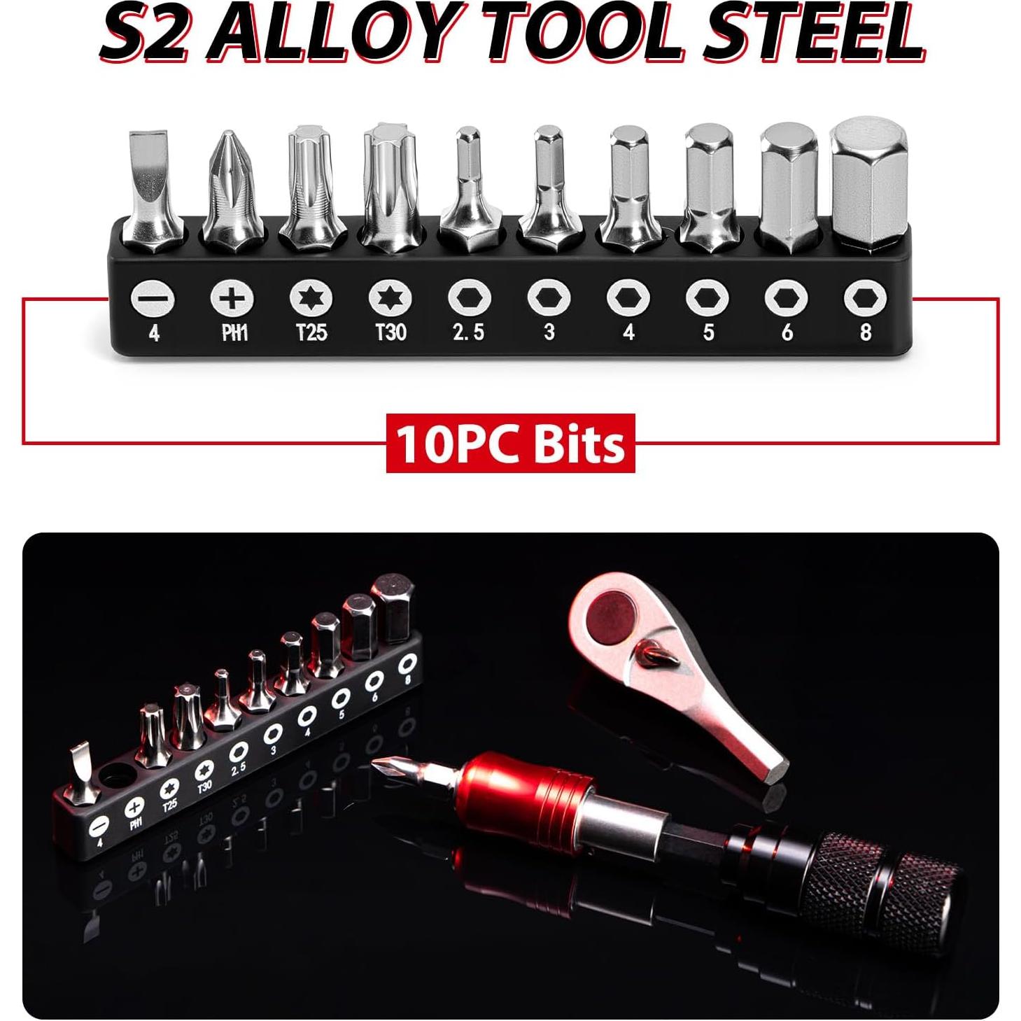 Kit de Herramientas Multifuncional WINFAVO con Mini Bomba