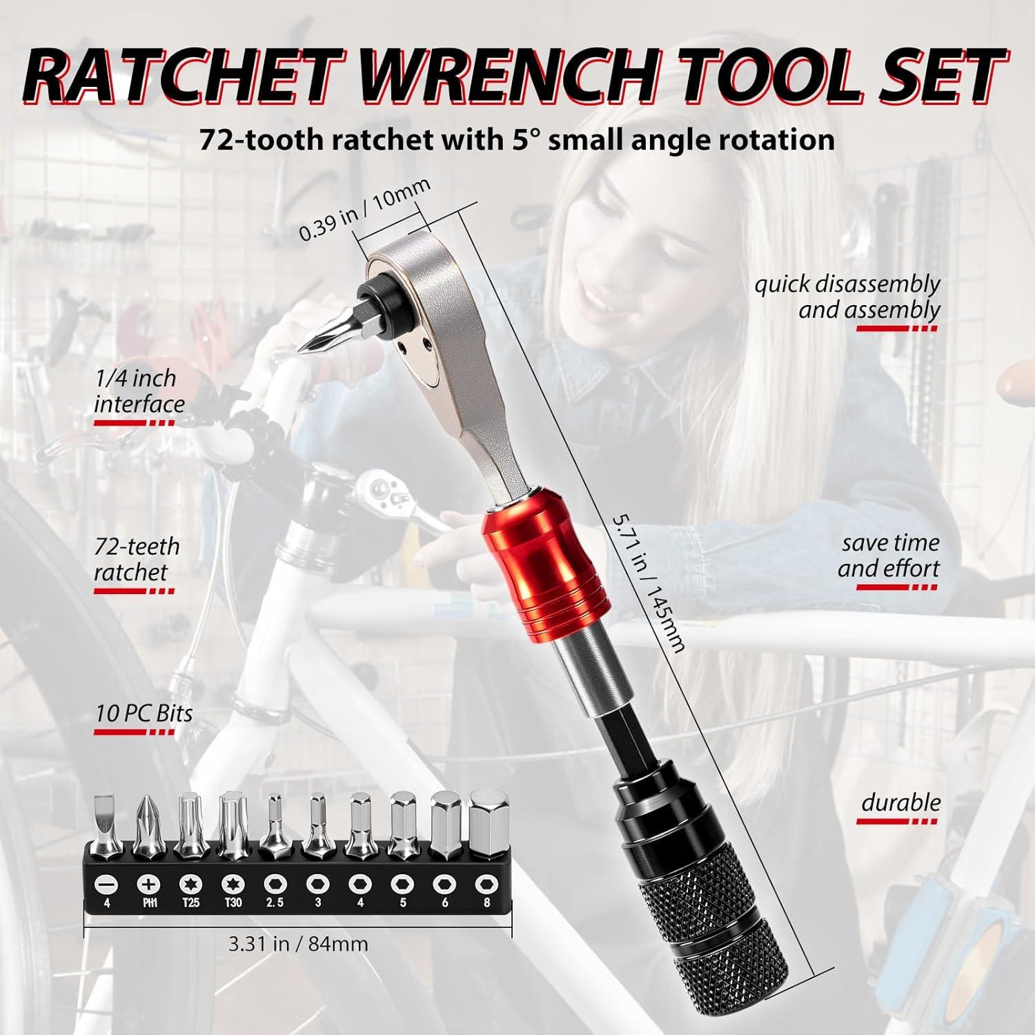 Kit de Herramientas Multifuncional WINFAVO con Mini Bomba