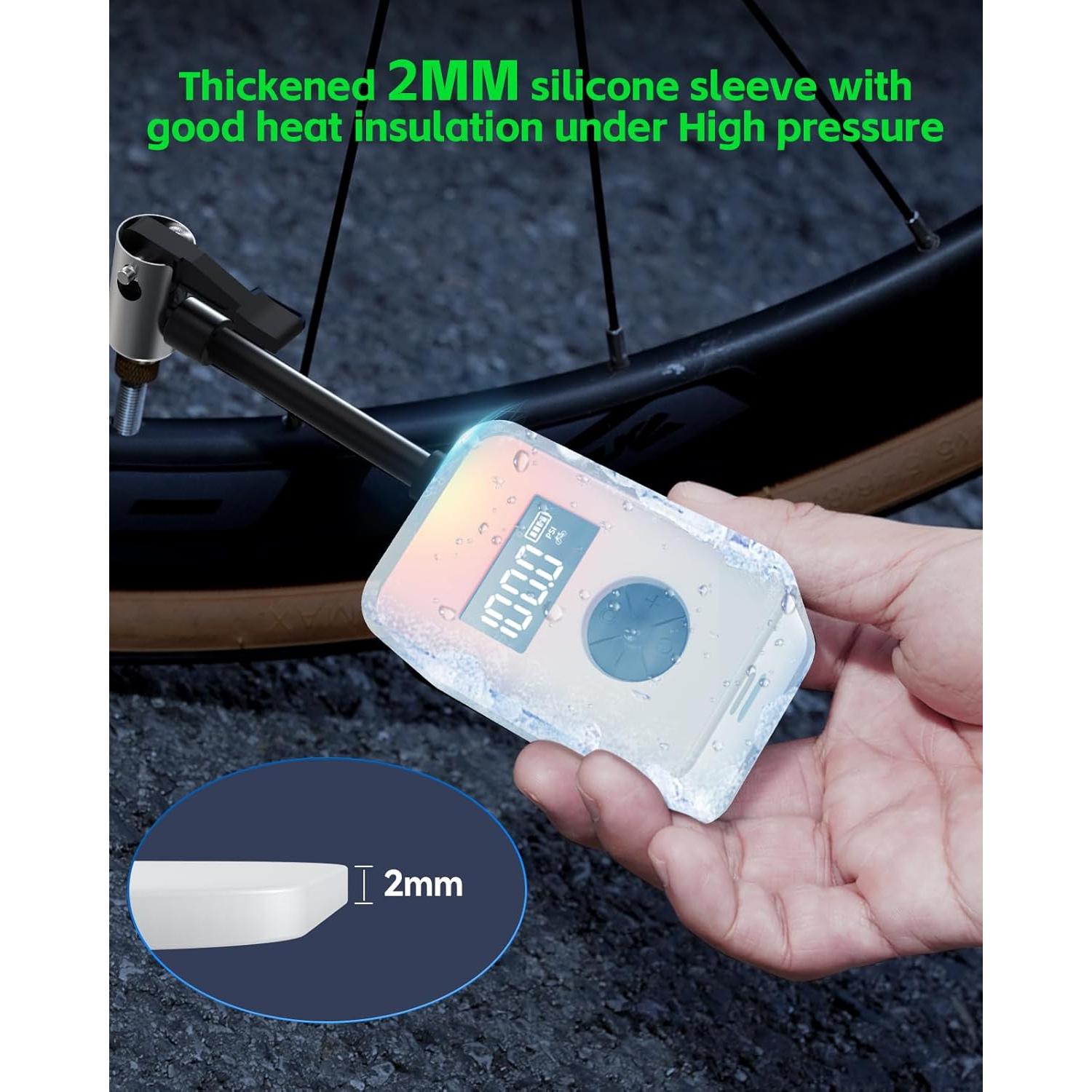 Mini Bomba Eléctrica Yearntour K2 para Bicicletas y Motos