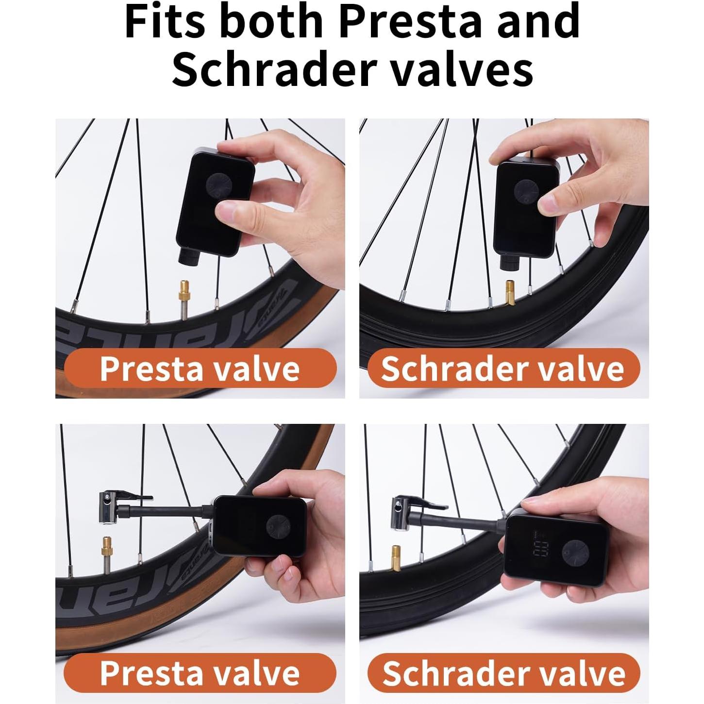 Mini Bomba Eléctrica Yearntour K2 para Bicicletas y Motos
