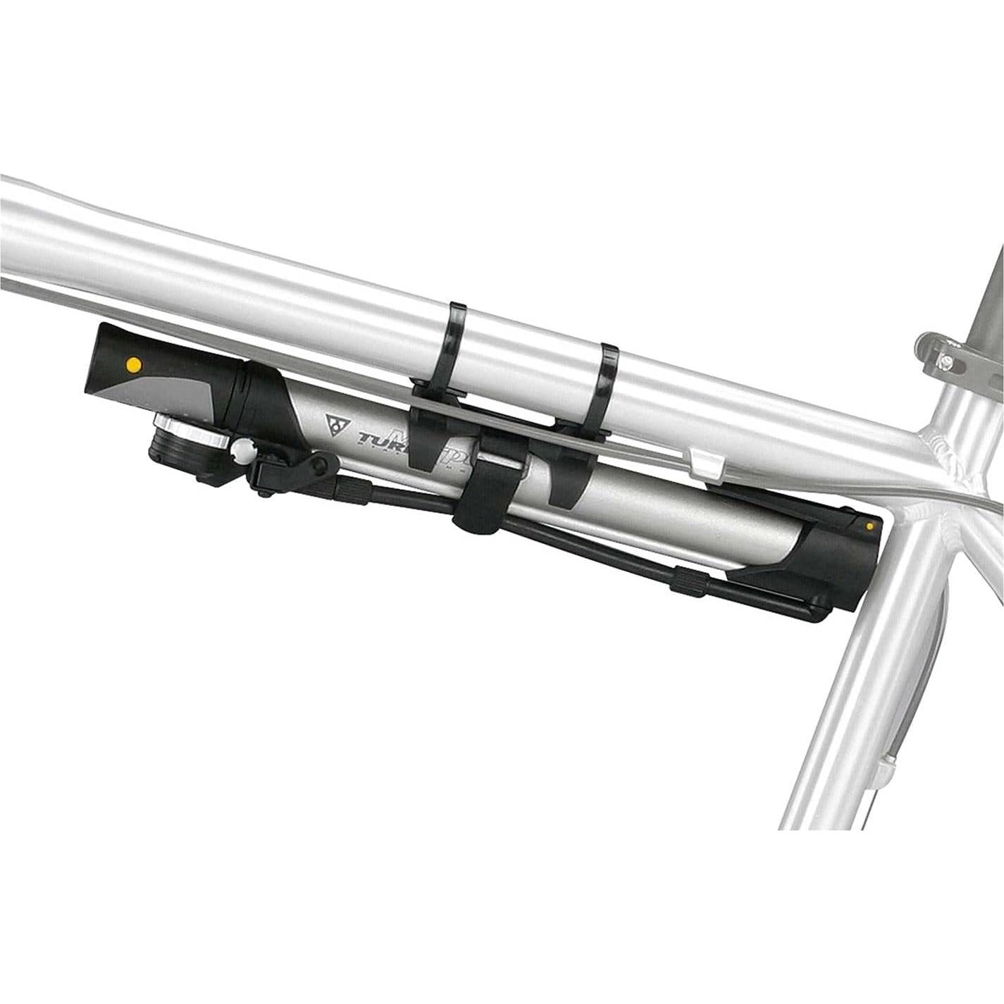 Bomba de Bicicleta Topeak Turbo Morph con Manómetro - Plata/Negro