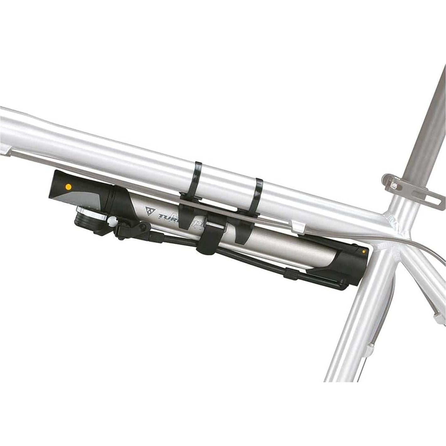 Bomba de Bicicleta Topeak Turbo Morph con Manómetro - Plata/Negro