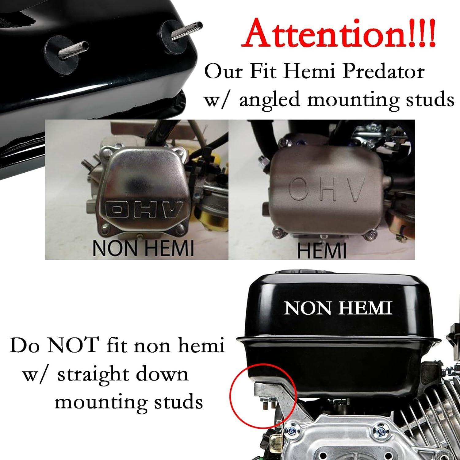 Cubierta de Placa de Bomba de Combustible JMCHstore Hemi 212cc