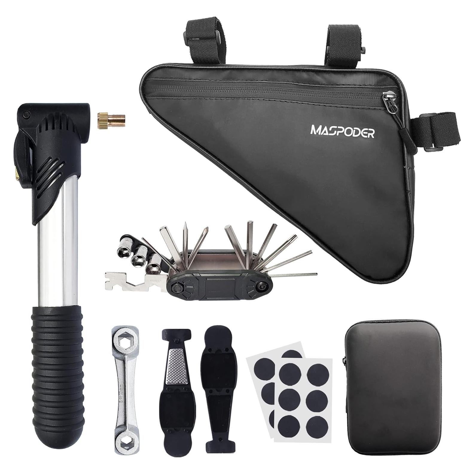Kit de Herramientas para Bicicleta MASPODER Basic Plus 02