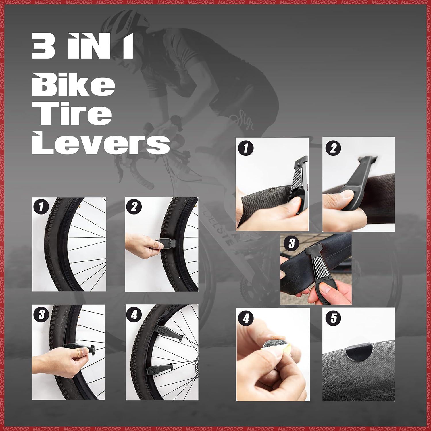 Kit de Herramientas para Bicicleta MASPODER Basic Plus 02