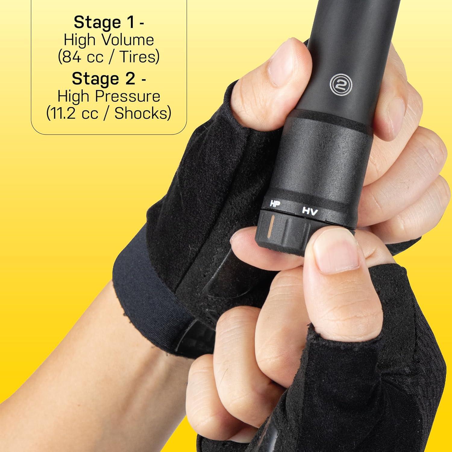 Bomba de Bicicleta Digital Topeak 2 Etapas 300 PSI