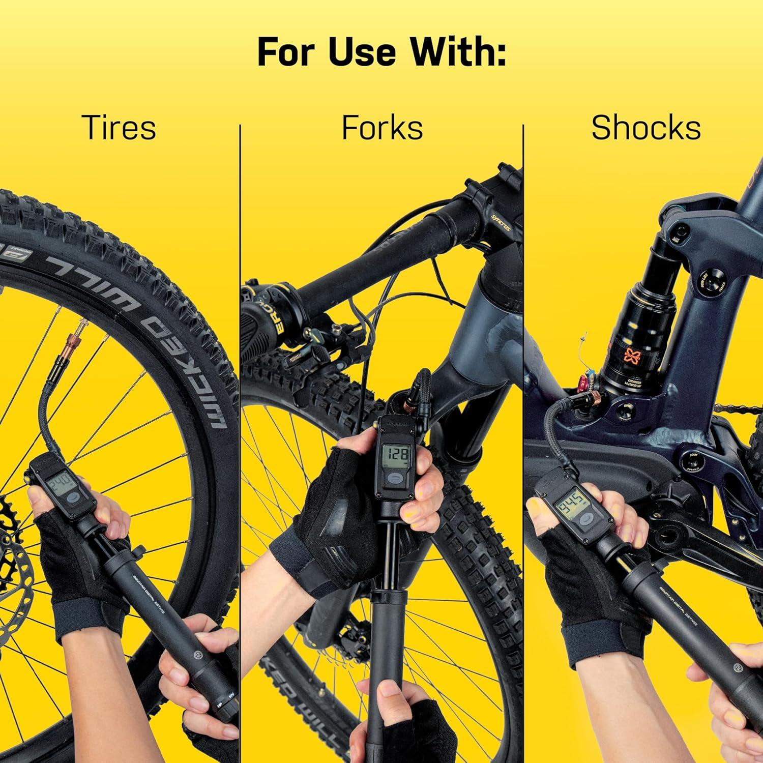 Bomba de Bicicleta Digital Topeak 2 Etapas 300 PSI