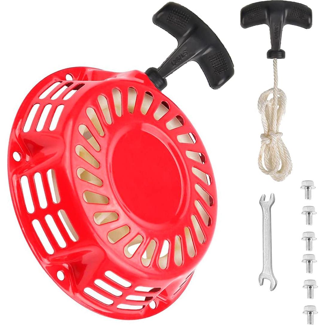 Arranque por Tirón JMCHstore Rojo para Go Kart 200cc y Motores