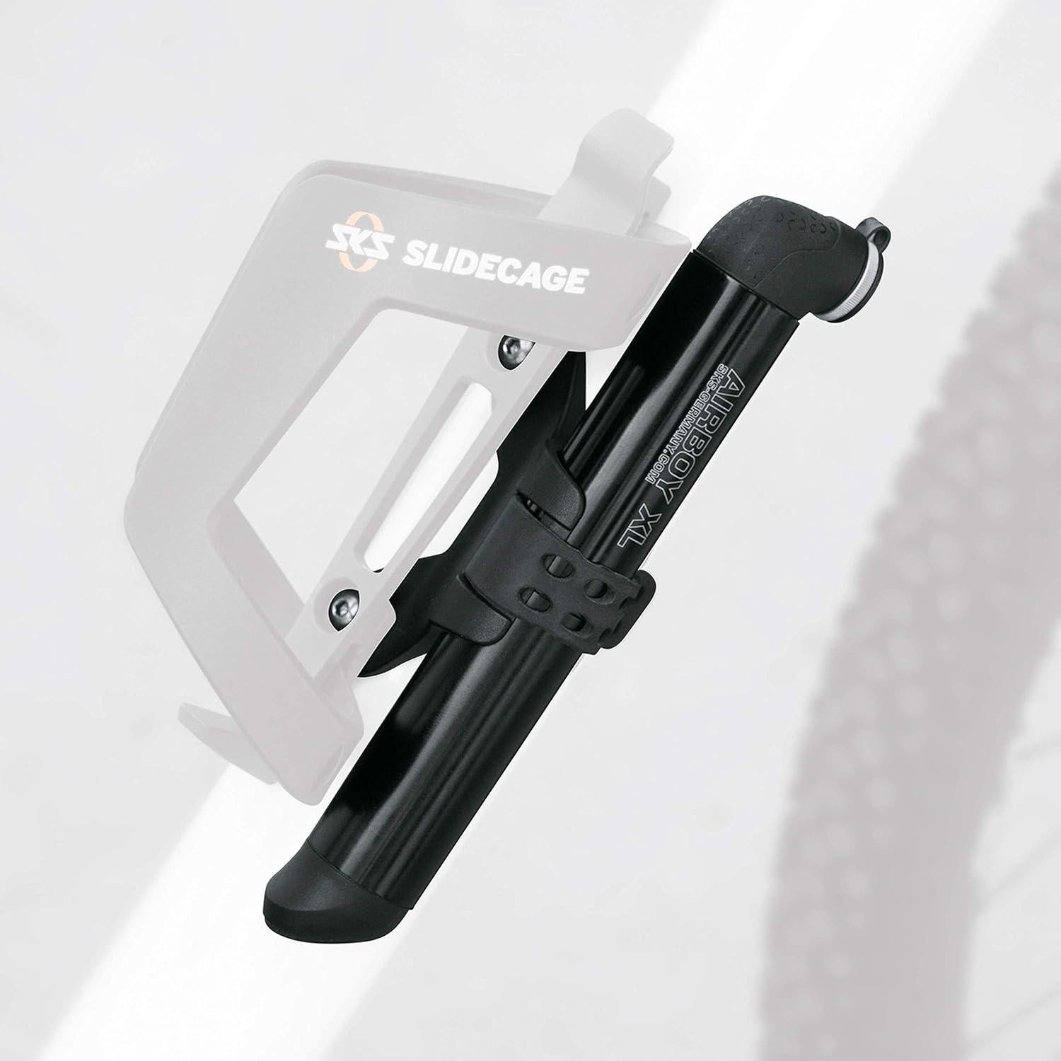 Bomba de Aire Mini SKS Airboy XL para Bicicleta - Negro