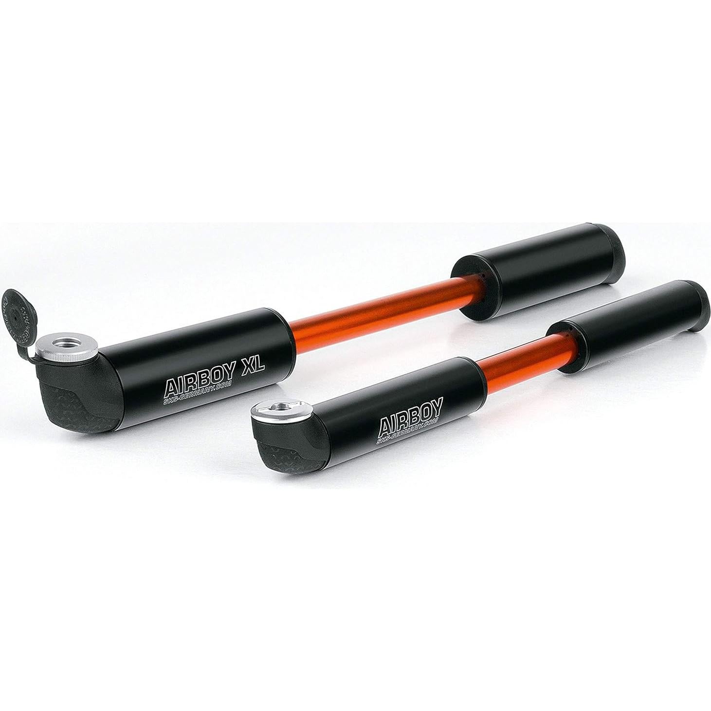 Bomba de Aire Mini SKS Airboy XL para Bicicleta - Negro