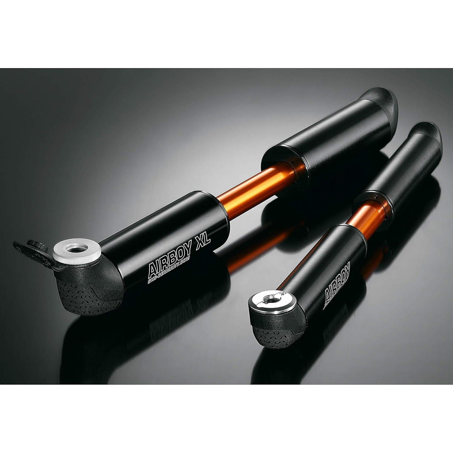 Bomba de Aire Mini SKS Airboy XL para Bicicleta - Negro