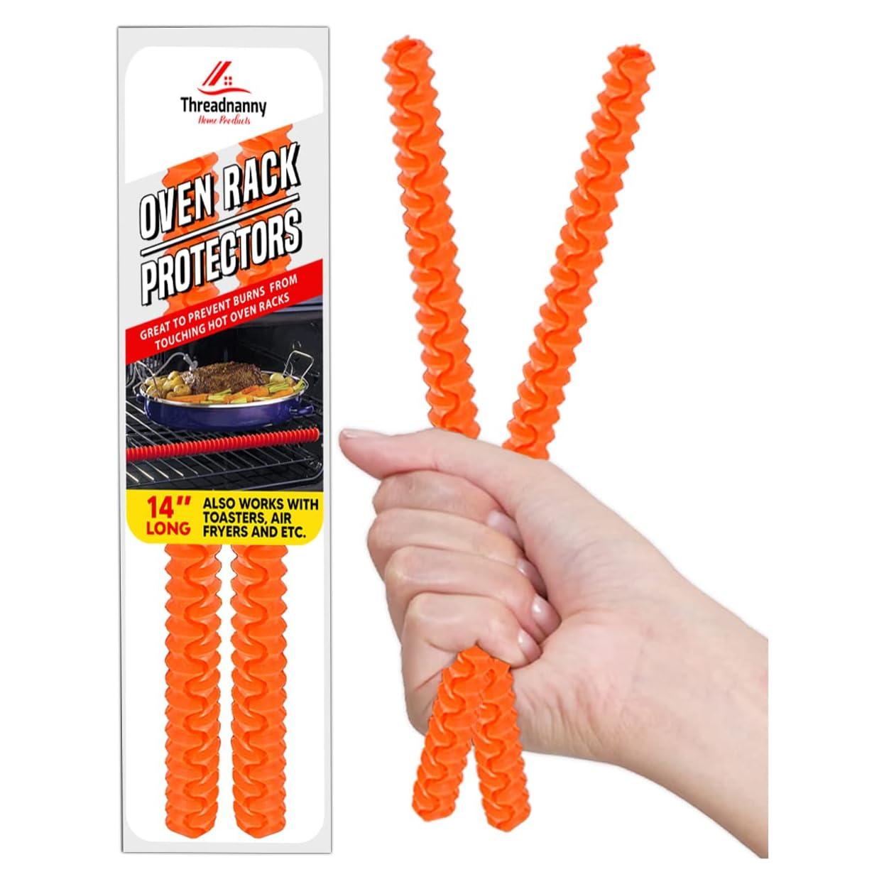 Protector de Horno de Silicona ThreadNanny 35.88 cm Naranja