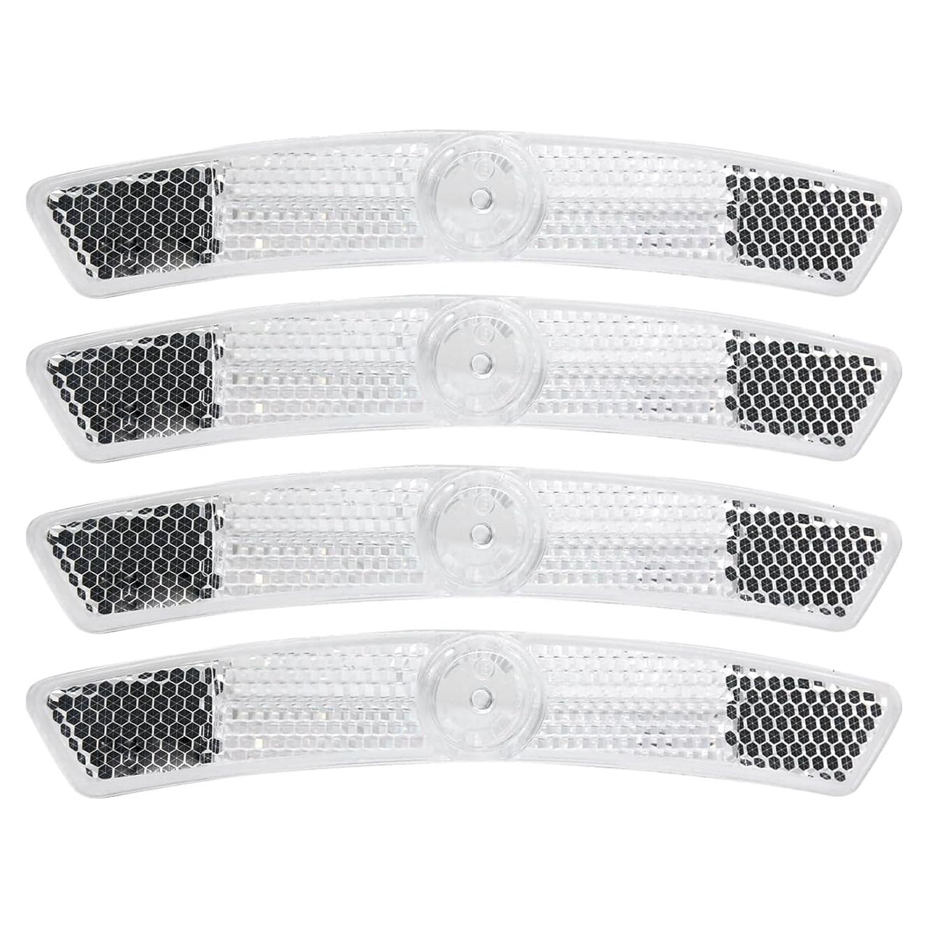 Reflectores de Rueda de Bicicleta DEMYPROX 4 Piezas Alta Visibilidad