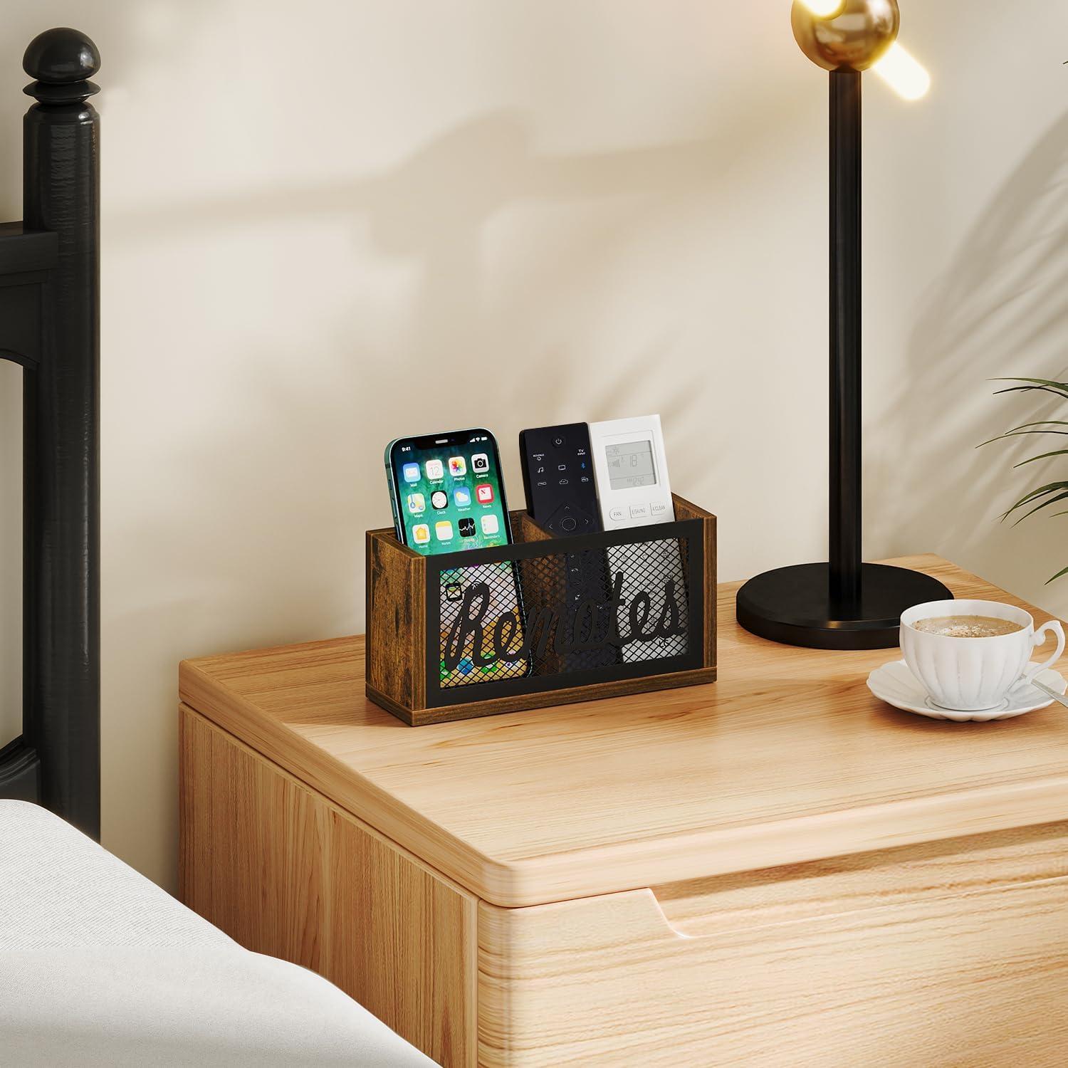 Soporte de Control Remoto YINMIT Marrón 20.4x6.3x9.9 cm