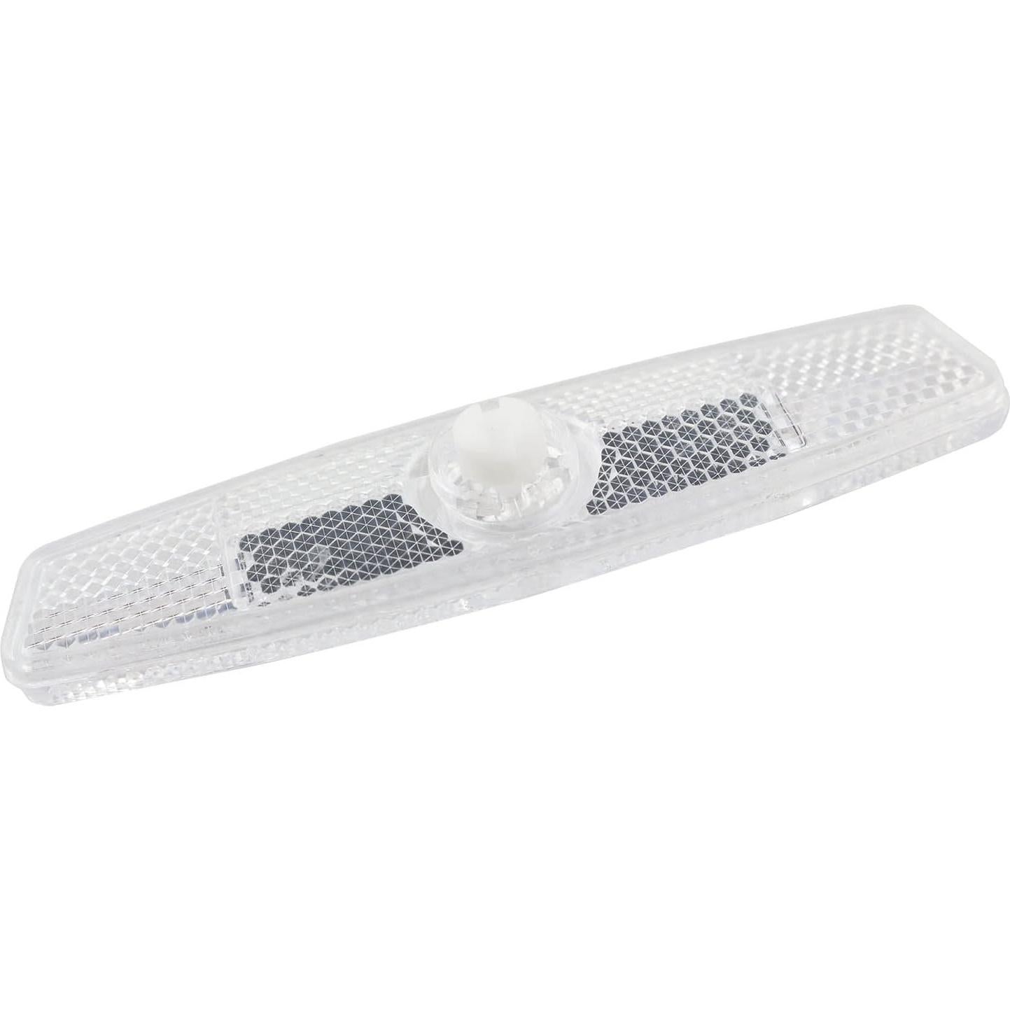 Reflectores de Advertencia para Bicicleta ZYAMY - 4 Piezas Blancos