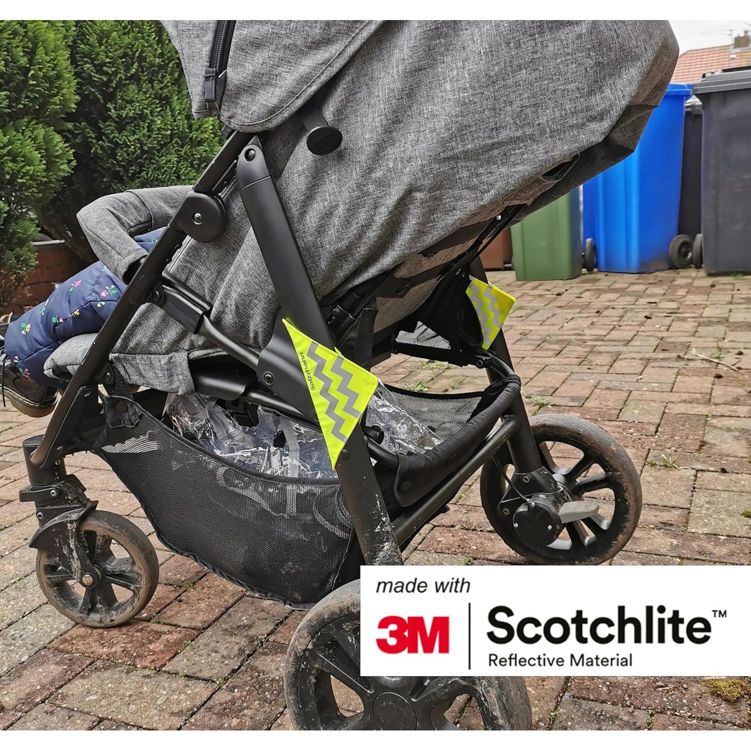Reflectores de Seguridad Salzmann 3M Scotchlite - Paquete de 2