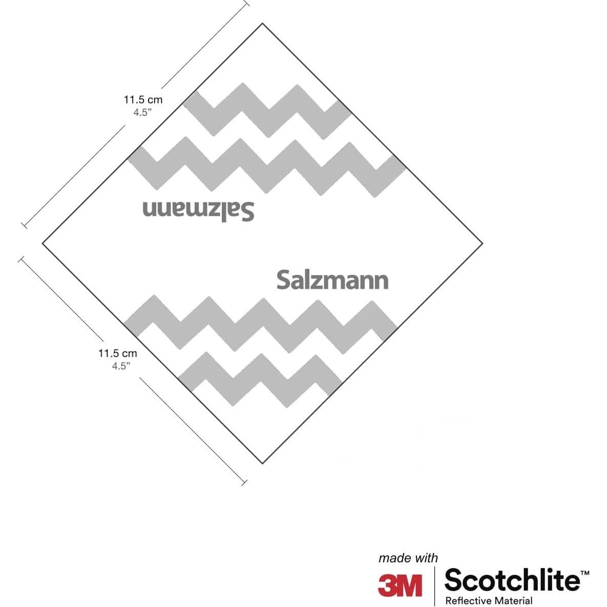 Reflectores de Seguridad Salzmann 3M Scotchlite - Paquete de 2