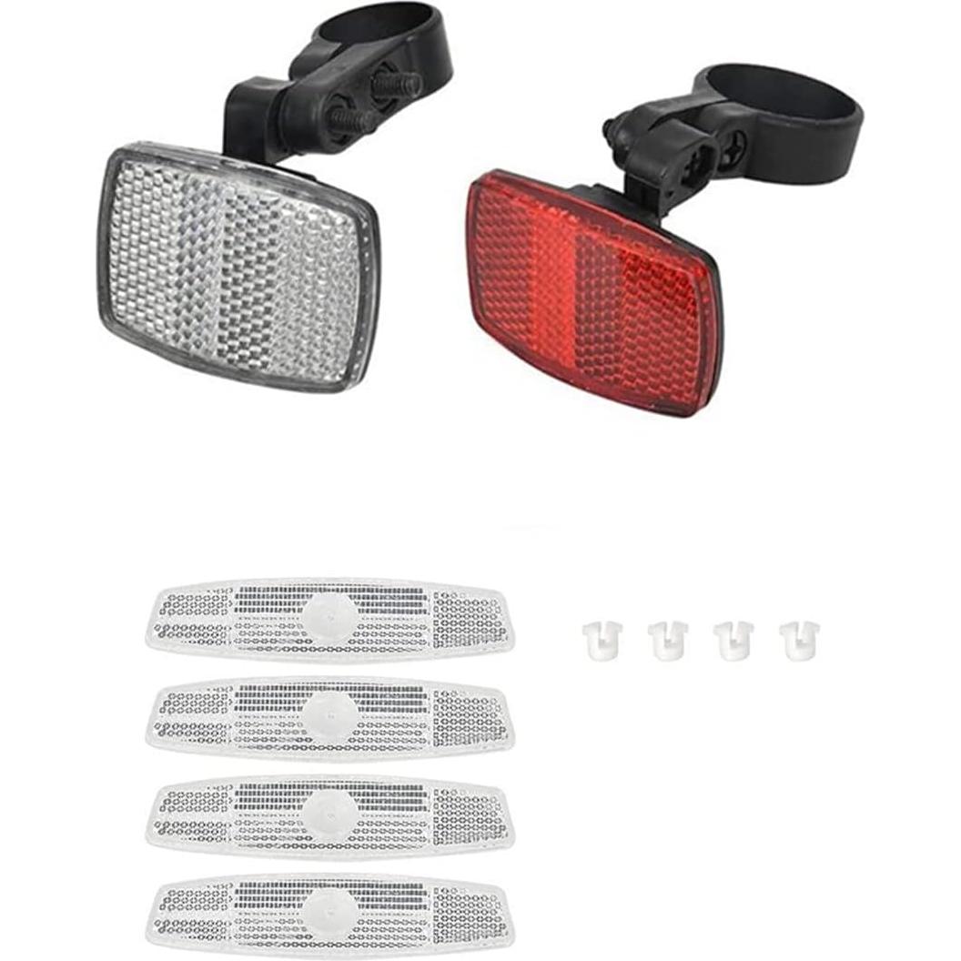 Reflectores de Seguridad para Bicicleta AISIBO - Frontales y Traseros