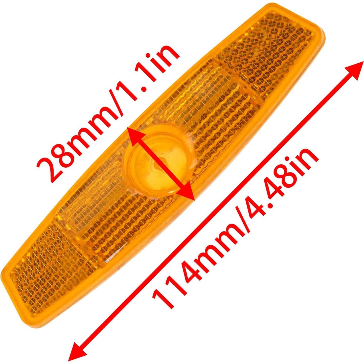 Reflectores de Rueda de Bicicleta PIYANYO PAO-20002 - 4 Piezas