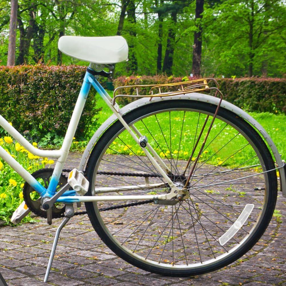 Reflectores de Bicicleta Garneck 10 Piezas Plástico Blanco