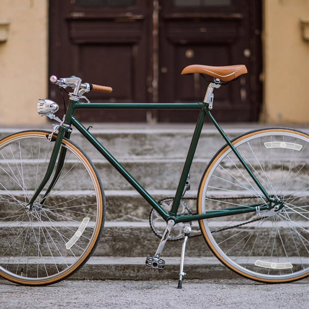 Reflectores de Bicicleta Garneck 10 Piezas Plástico Blanco