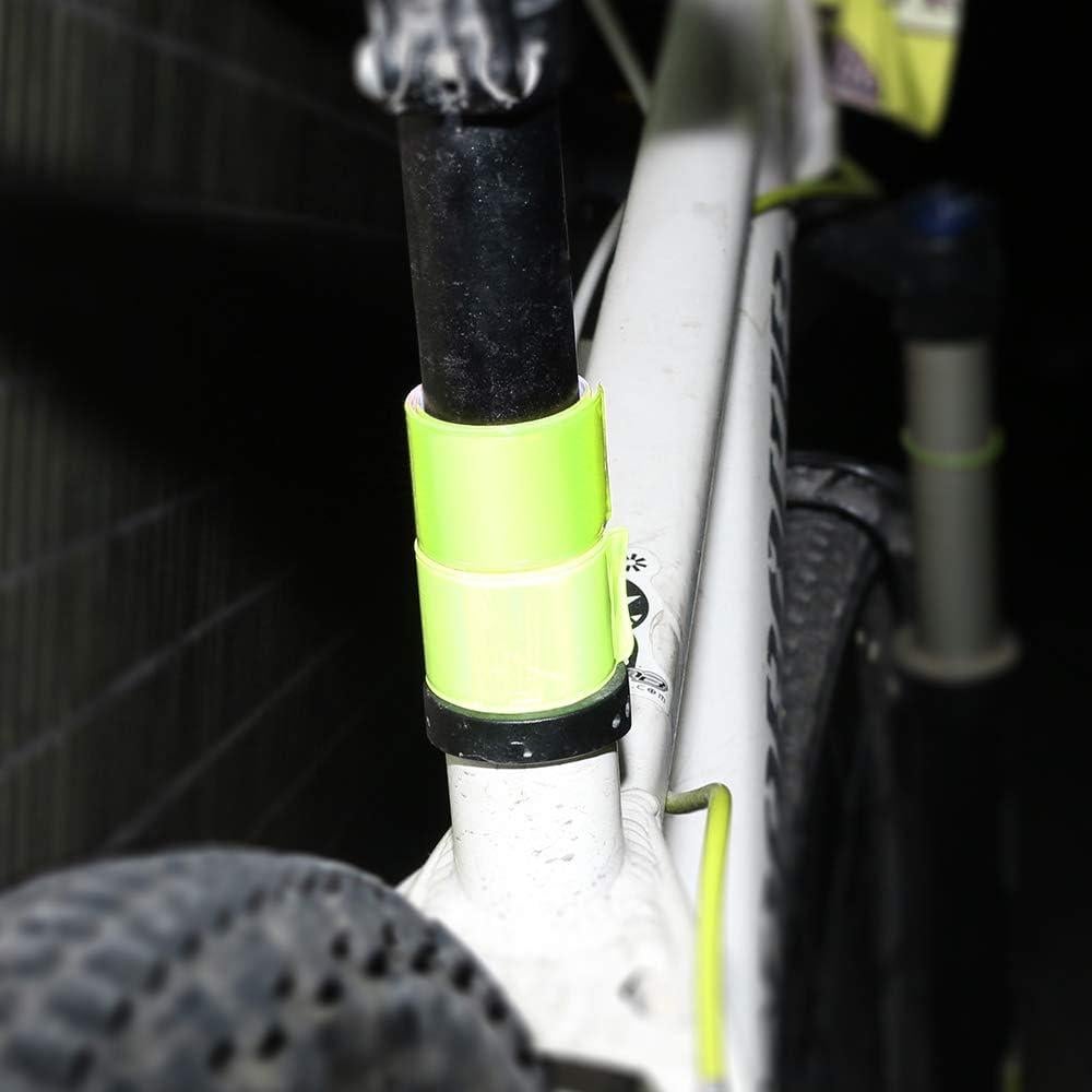 Brazaletes Reflectantes Cozihom para Correr y Ciclismo Nocturno