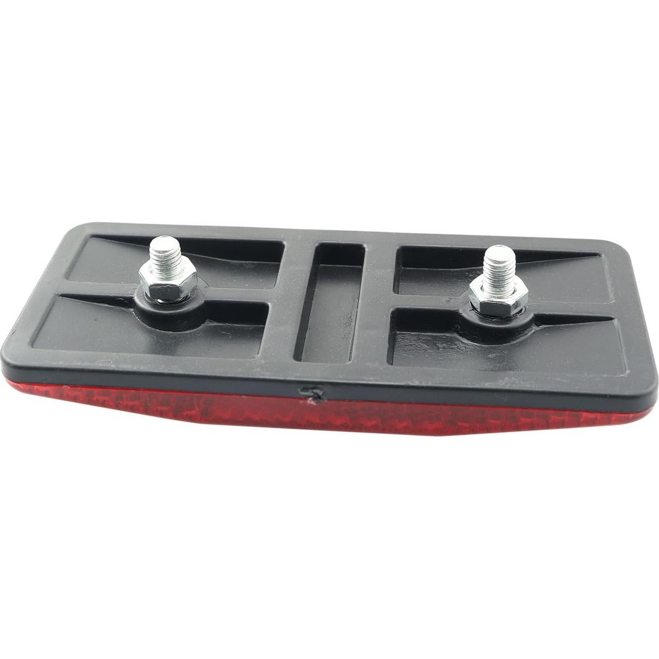 Reflector Rojo PZRT para Portaequipajes de Bicicleta 98x39mm