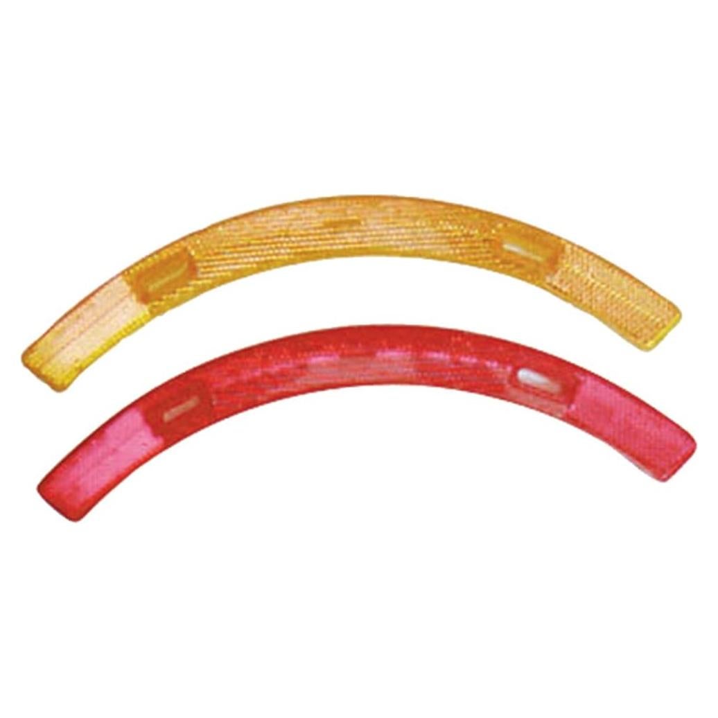 Juego de Reflectores para Ruedas de Bicicleta Sunlite Ámbar y Rojo