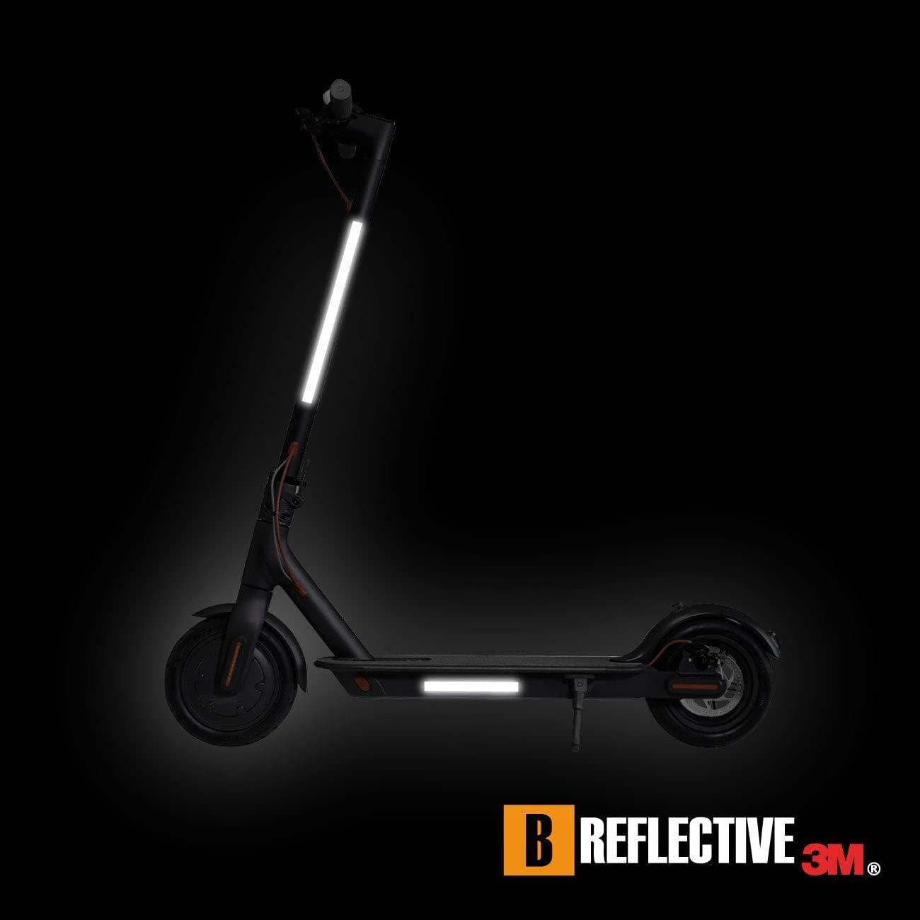 Juego de 8 Calcomanías Reflectantes B REFLECTIVE 1,15cm